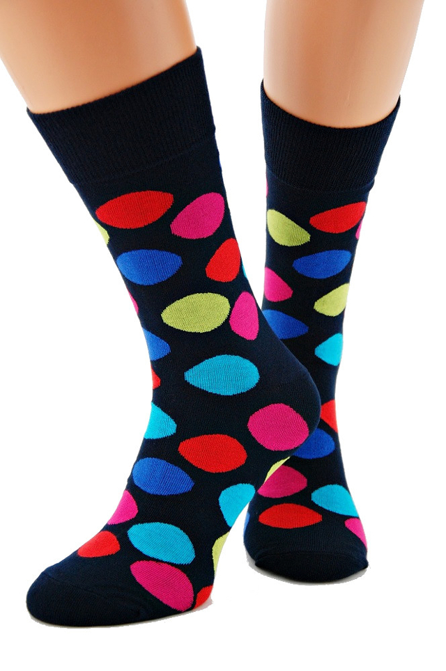 Pánské ponožky Regina Socks Bamboo 7141 - 39-42 - námořnická růžová-navy