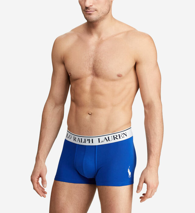 Boxerky 714753035024 modrá - Ralph Lauren - S - modrá