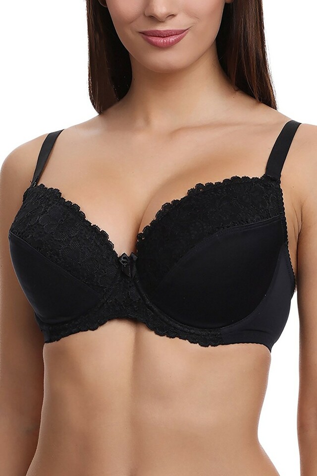 Dámská podprsenka VB-232 black - 70/D - černá