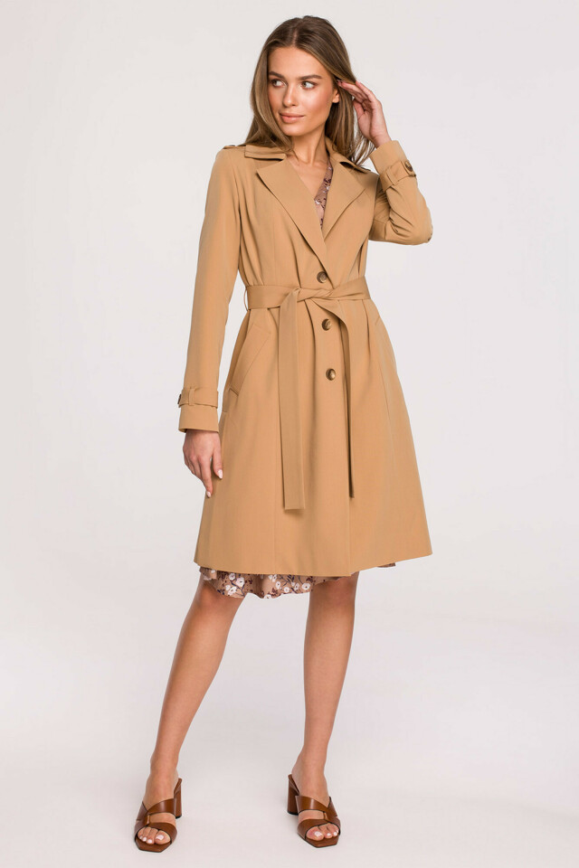 Stylove Kabát S294 Camel - L