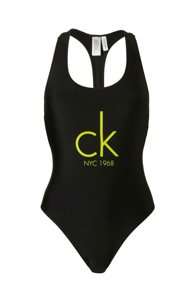 Jednodílné plavky KW0KW00041-001 - Calvin Klein