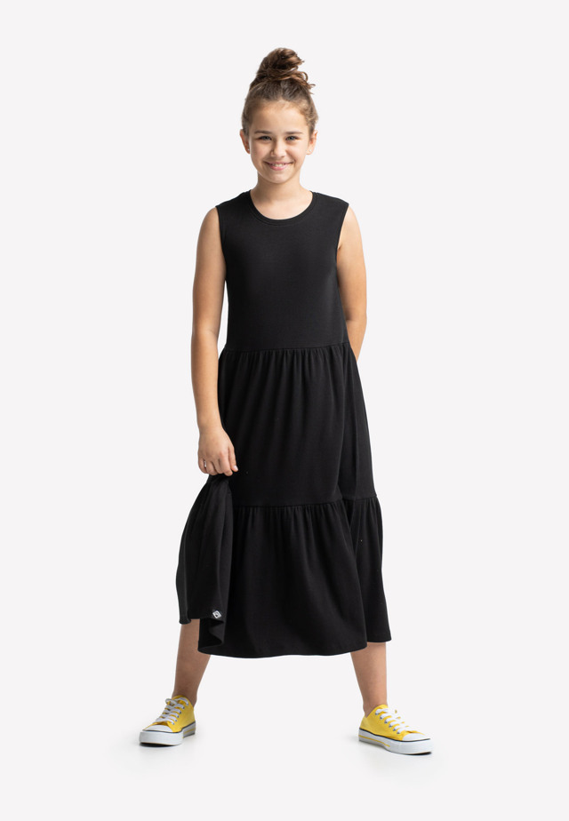 Dívčí šaty G-Nila Junior G08562 - VOLCANO - 122-128 - černá