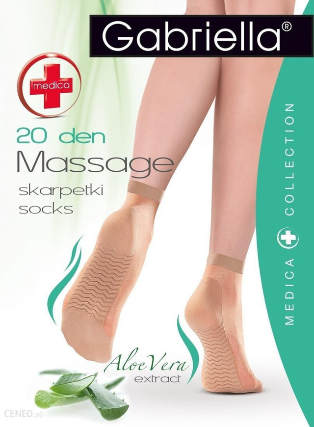 Relaxační ponožky MEDICA 20 - béžová - UNI