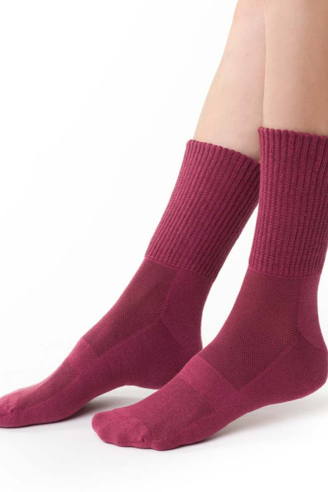 Dámské ponožky Fitness 127 - melanžově šedá - 35-37