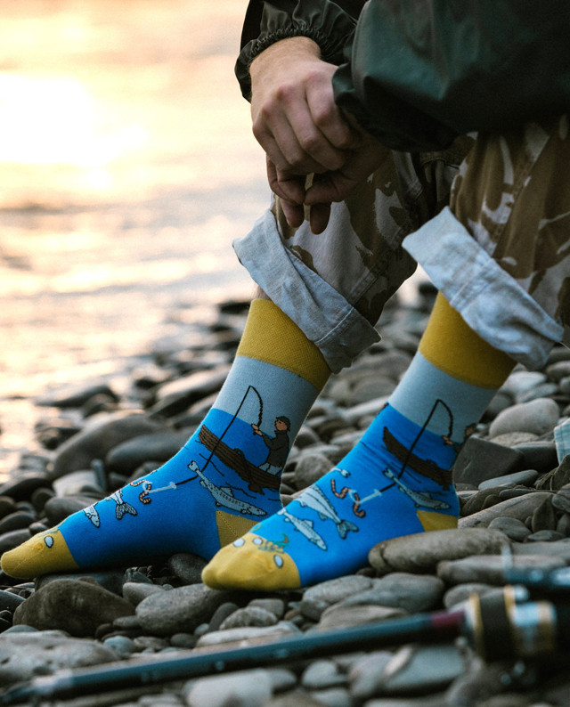 Ponožky Spox Sox - Rybář - 36-39 - multicolor