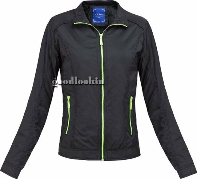 Černá bunda větrovka AL NWICK (50321) - S (36) - černá