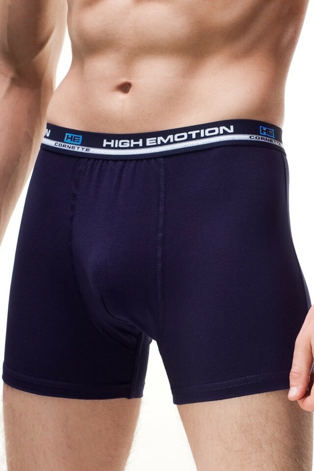 Boxerky pánské emotion tmavě modré - S