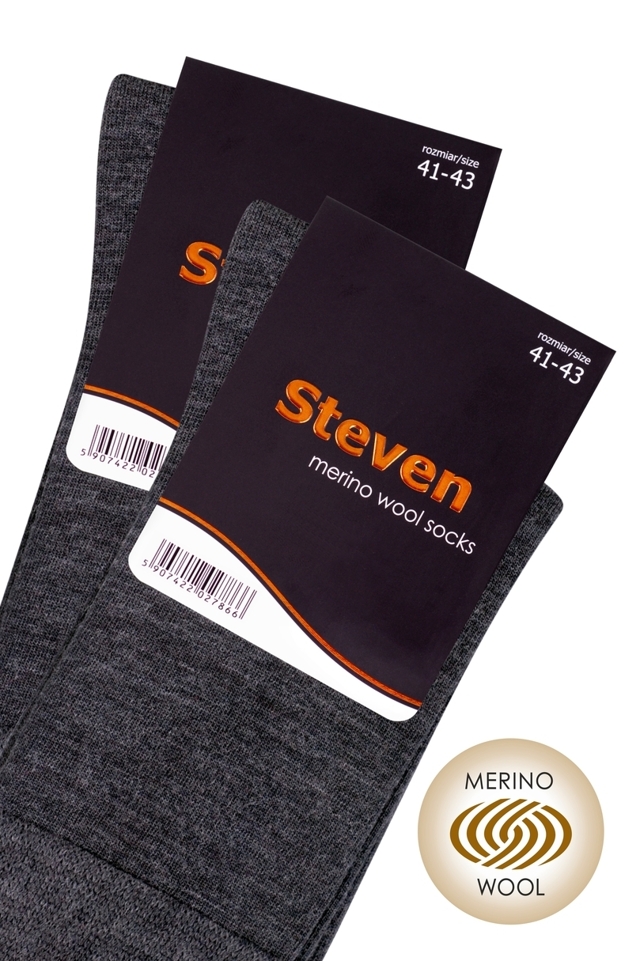 Pánské ponožky MERINO 130 - GRAFIT - 41-43
