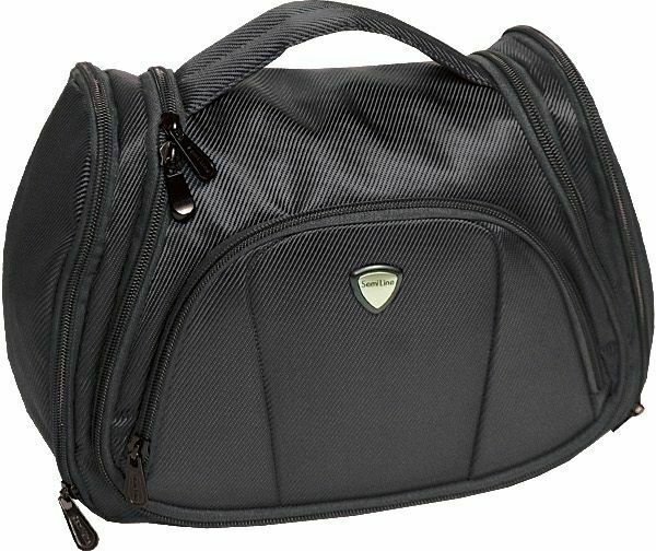 Cestovní taška Semiline 5400-8 Black - 20 cm x 27 cm x 12 cm