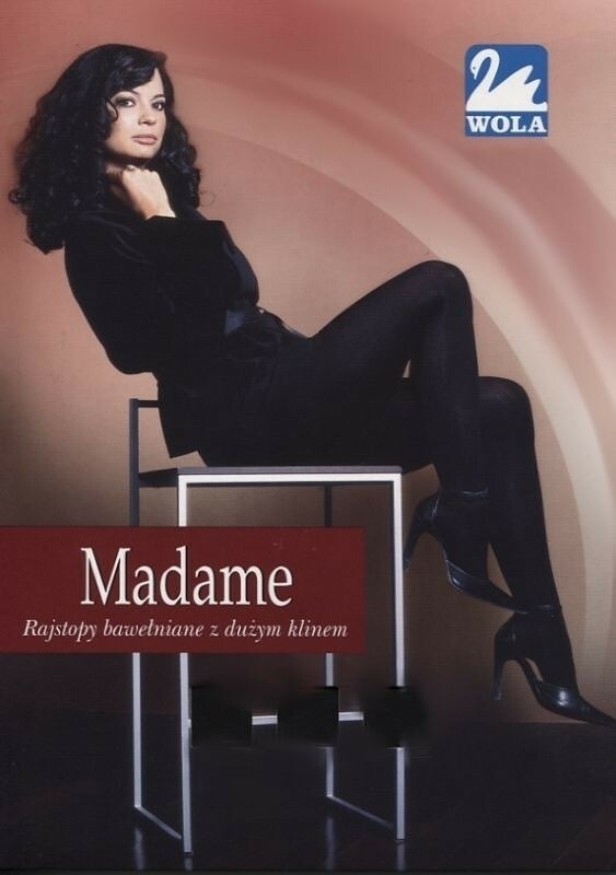 Dámské punčochové kalhoty Wola Madame W88009 XXL - S-158/164 - ash/odstín šedé