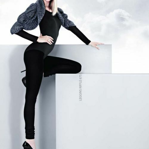 Dámské legíny Riffle 675 - Marilyn - S/M - černá