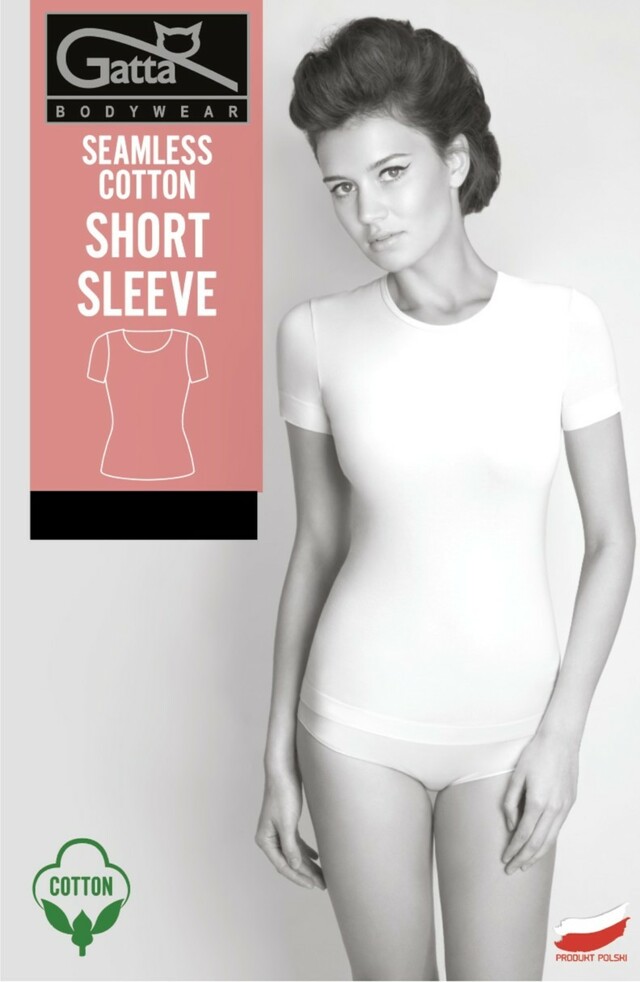 Dámské tričko - Short Sleeve Cotton - GATTA BODYWEAR