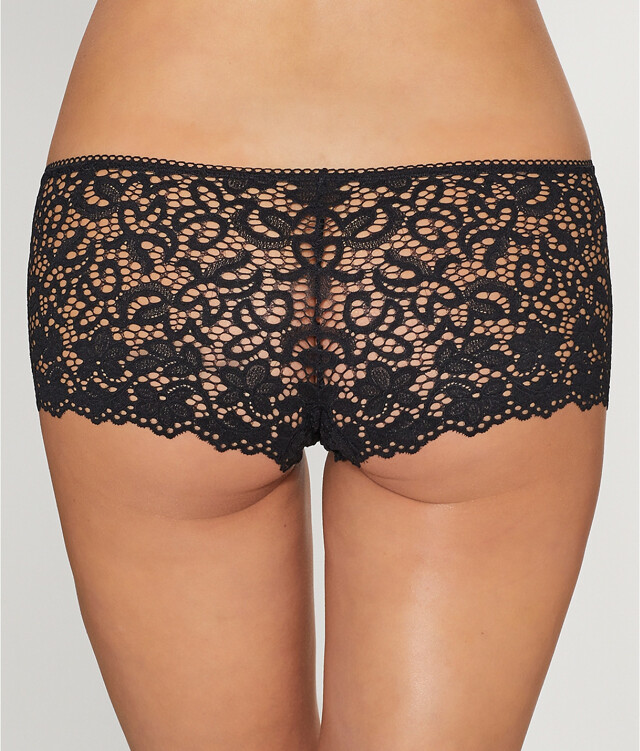 Kalhotky Classic Lace Boyshort DK5009 - DKNY - S - bordo