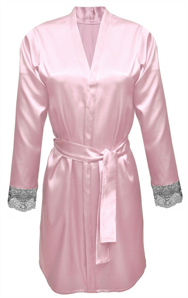 Dámský župan DKaren Housecoat Gina Pink - 2XL - růžová