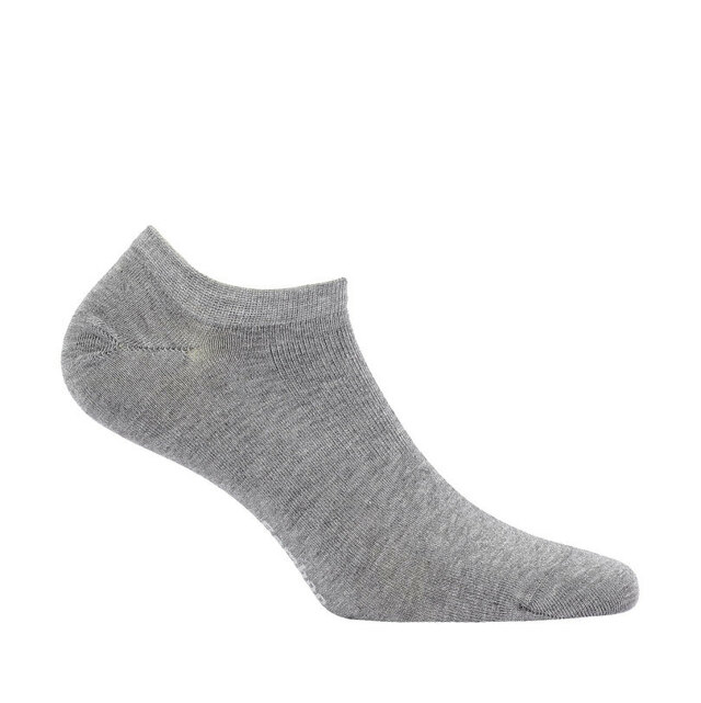 Pánské kotníkové ponožky BAMBOO se silikonem - černá - 39-42
