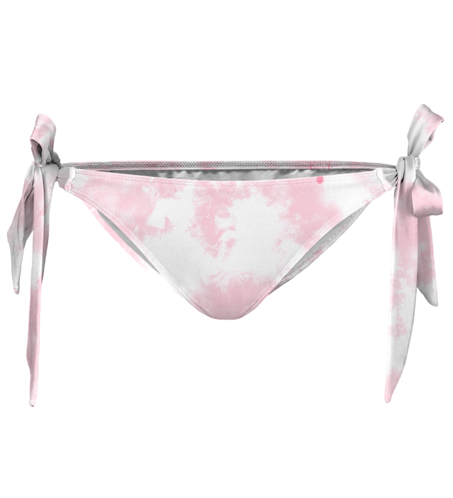 Aloha From Deer Pinky Tie Dye Bikini Bows Bottom WBBB AFD848 Pink - XS