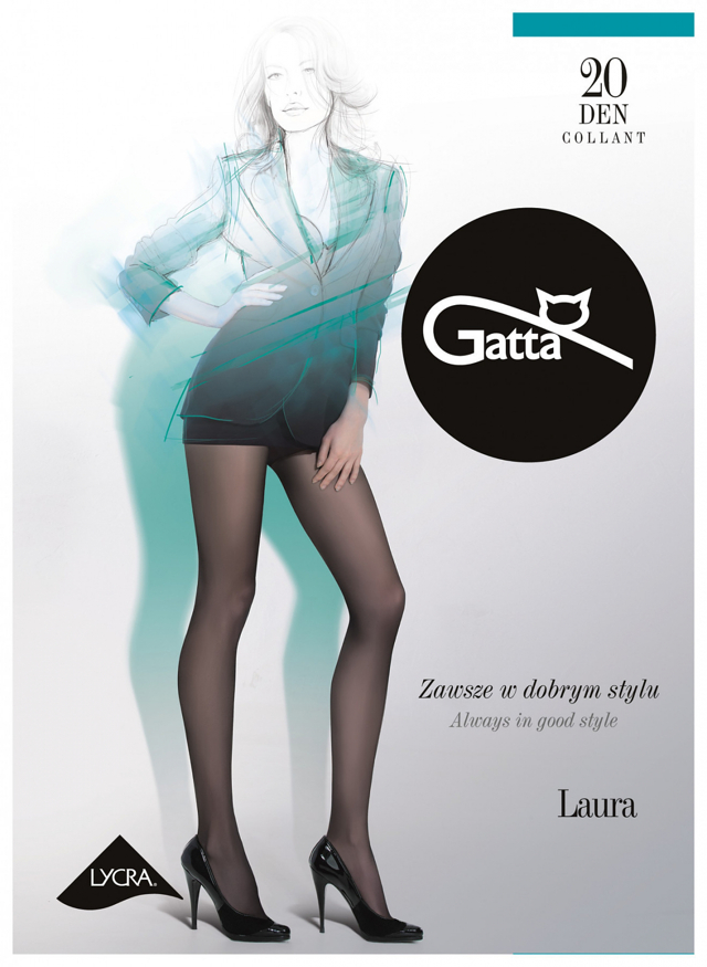 Dámské punčochové kalhoty Gatta Laura 20 den 1-4 - 2-S - perla/odc.šedá