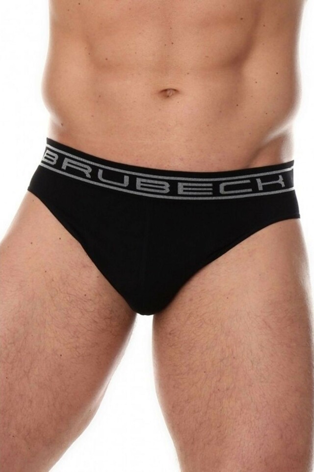 Pánské slipy BE 00290 slip black - S - černá