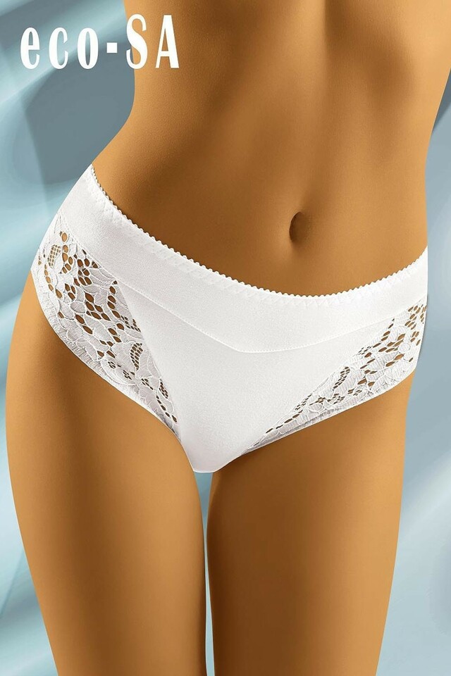 Dámské kalhotky eco-Sa white - L - bílá
