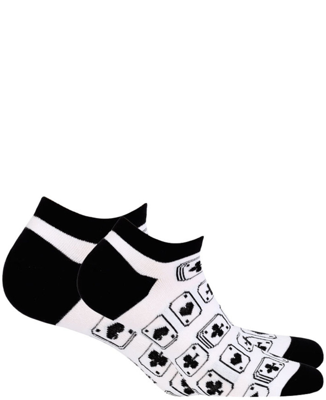 Pánské kotníkové ponožky CASUAL - popel - 45-47