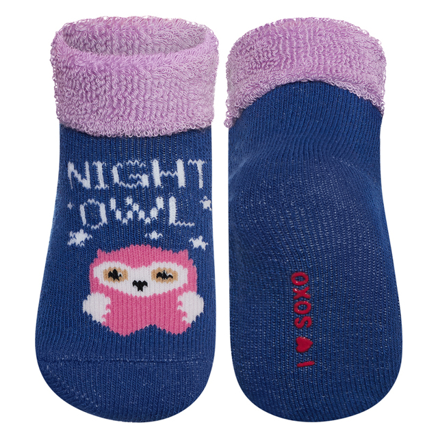 Ponožky SOXO ""NIGHT OWL"" - 16-18