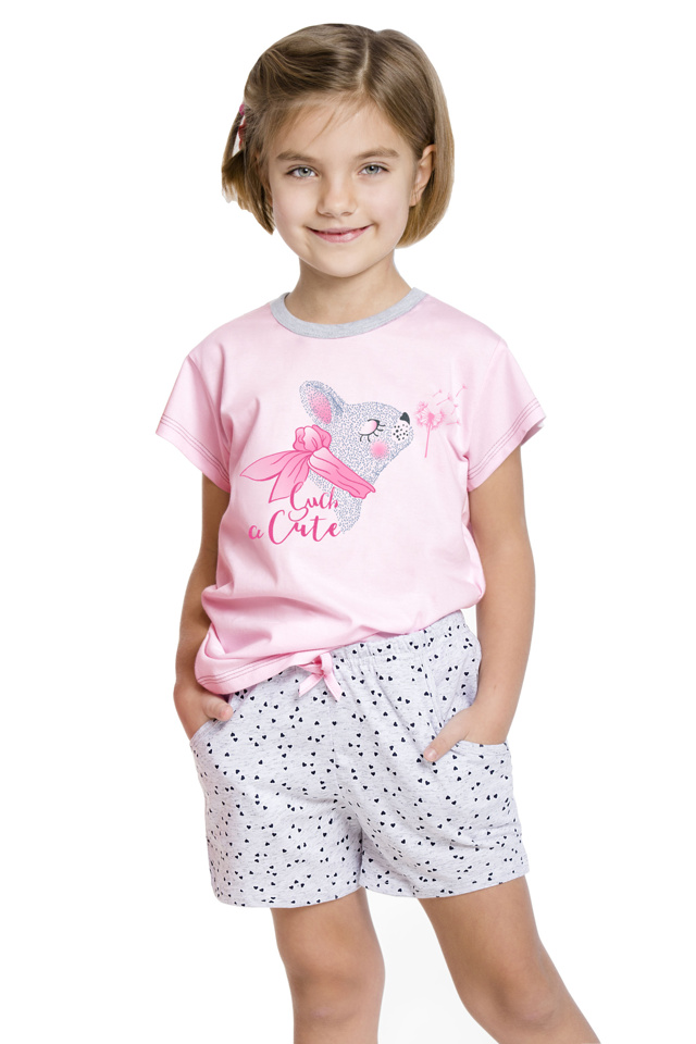 Dívčí  pyžamo Vanessa růžové