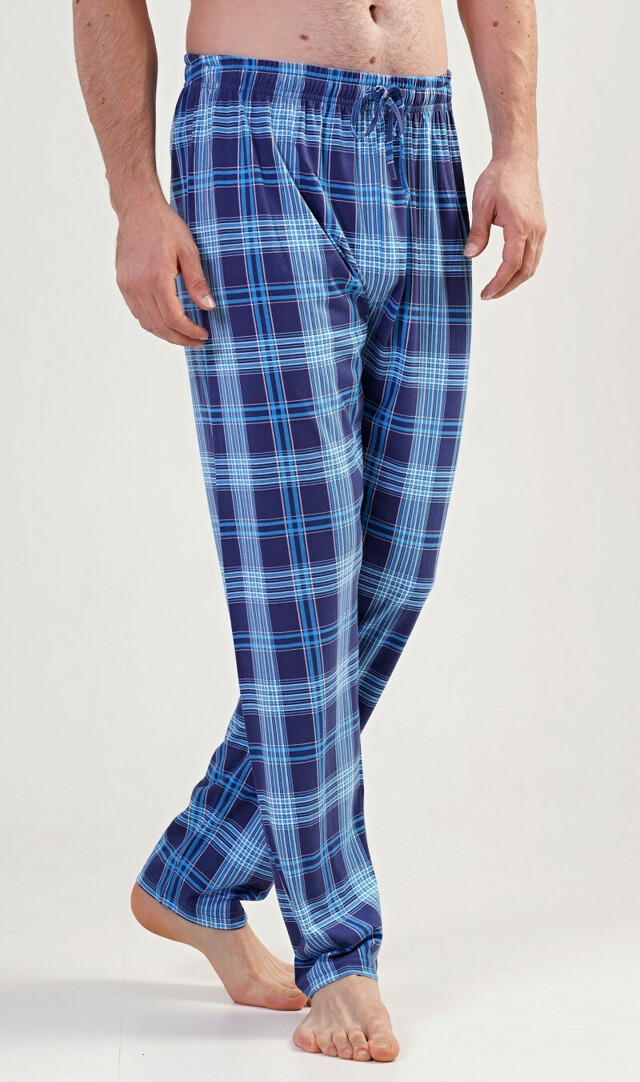 Pánské pyžamové kalhoty Tomáš - modrá M