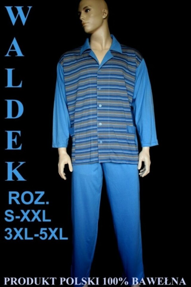 Pánské pyžamo WALDEK 3XL-5XL - ALAN