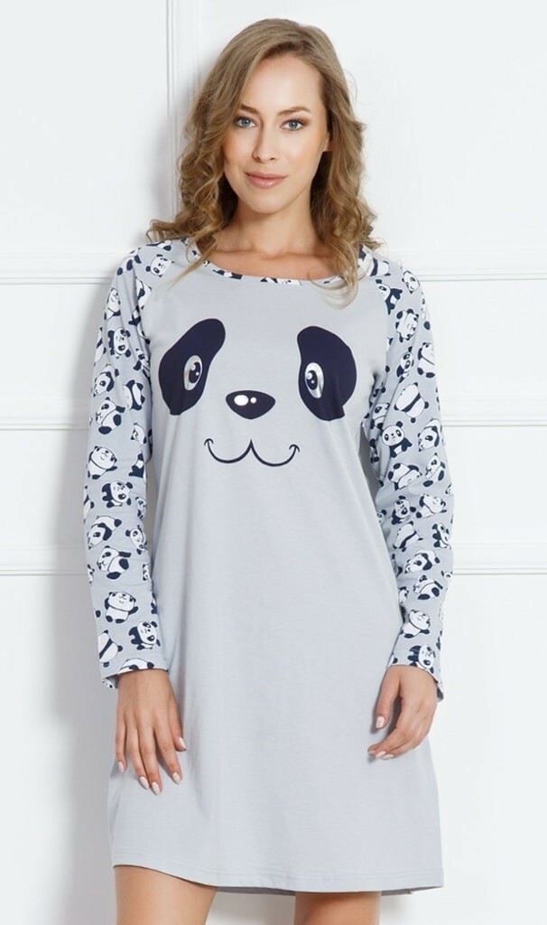 Dámská noční košile Panda Happy 3125 - Vienetta