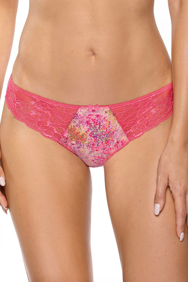 Dámské kalhotky string Gorteks Latina/S - 40 - růžová