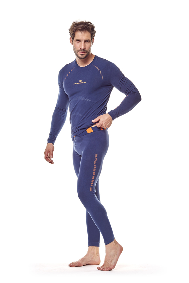 Pánské termo triko SKIN 22969 - HENDERSON - tmavě šedá - 2XL