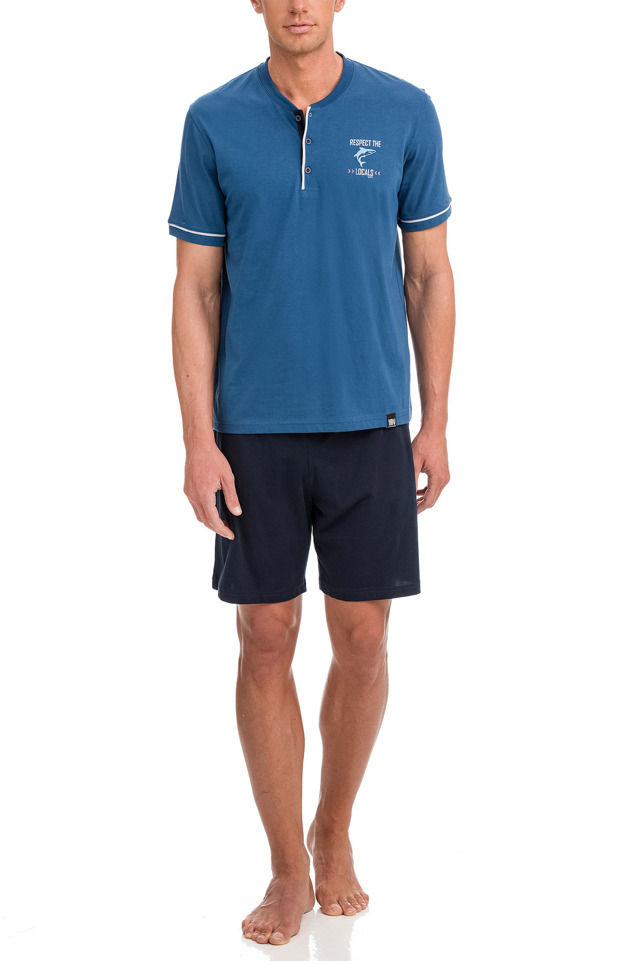Vamp - Pánské pyžamo 12696 - Vamp - xxl