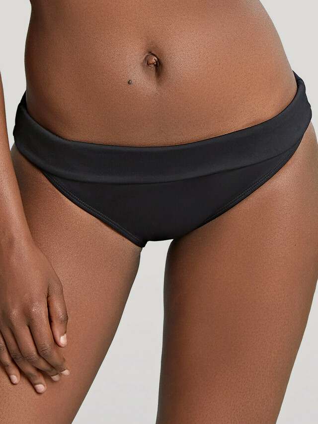 Spodní díl plavek Swimwear Anya Riva Folded Top Pant black SW1307 - 34
