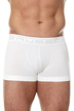 Pánské boxerky Shortbox Comfort Cotton bílé