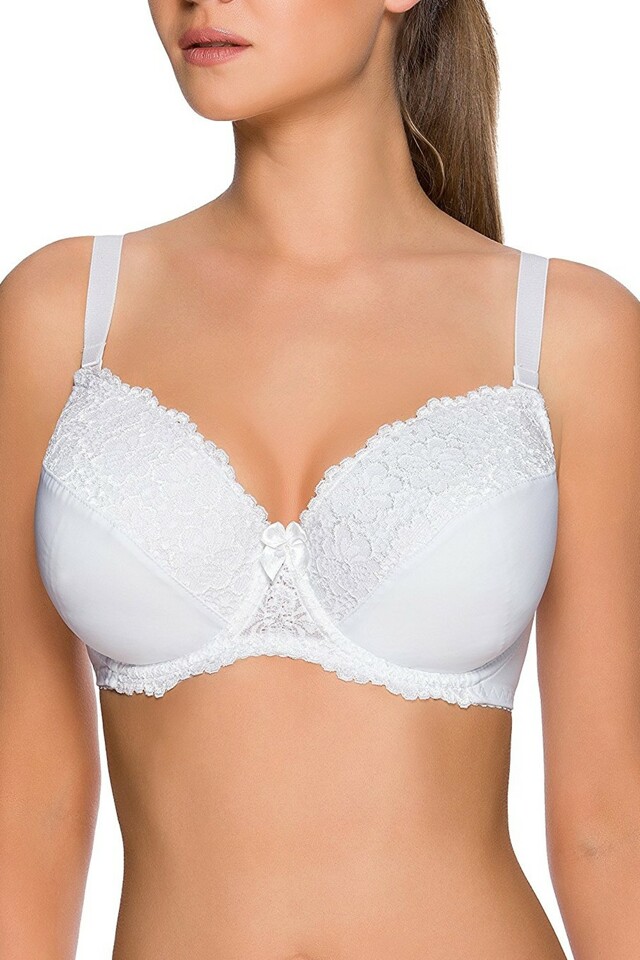 Dámská podprsenka VB-232 white - 70/G - bílá