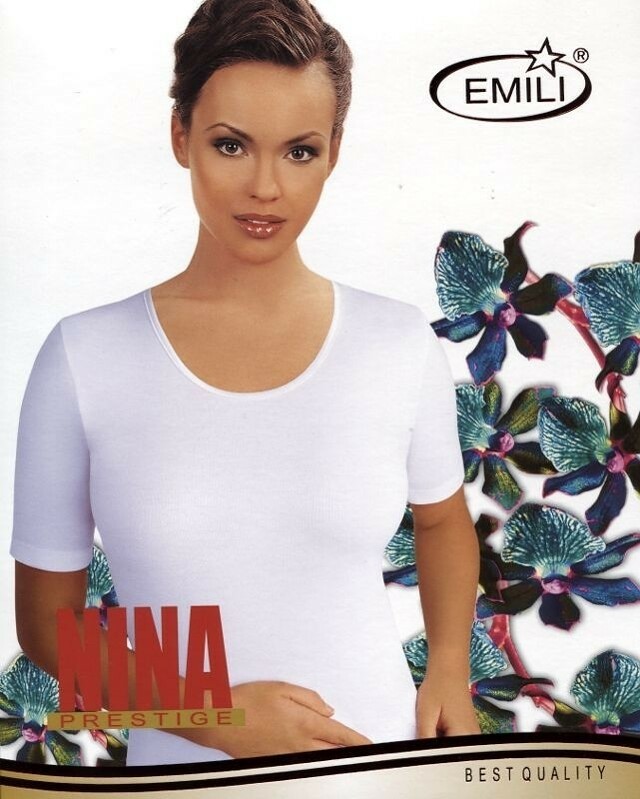 Dámská košilka Emili Nina - XXL - bílá