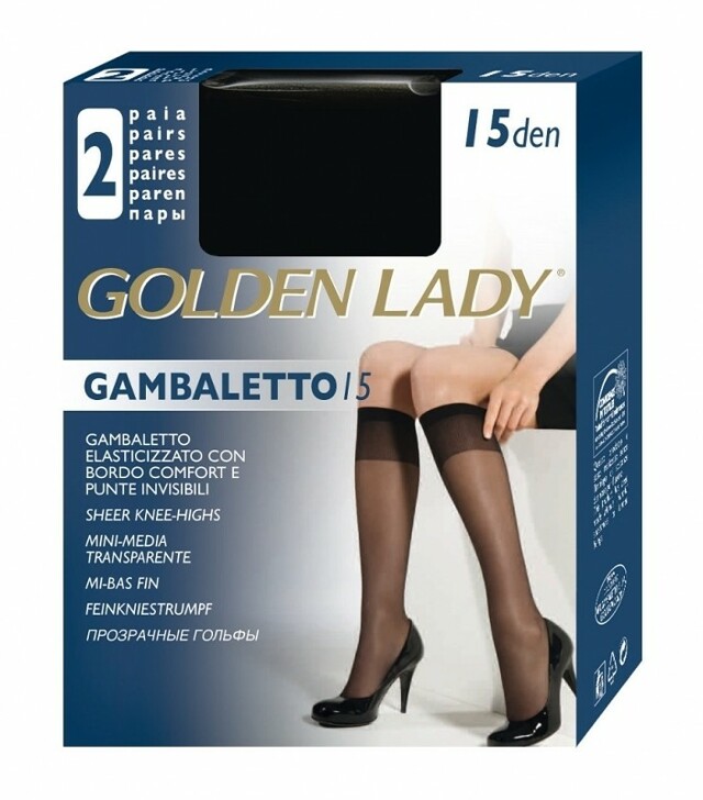 Podkolenky Golden Lady Gambaletto| 15 den A'2