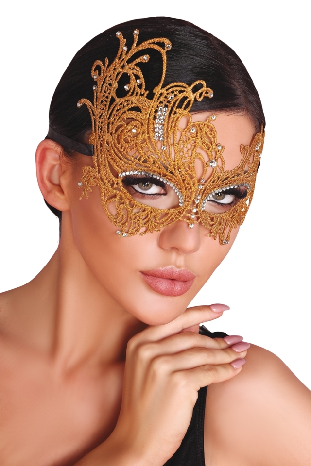 Maska na oči Mask golden - LivCo CORSETTI FASHION