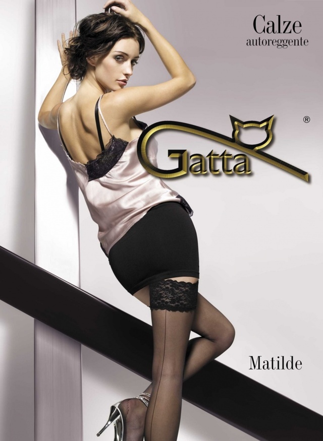 Samodržící punčochy Matilde - Gatta