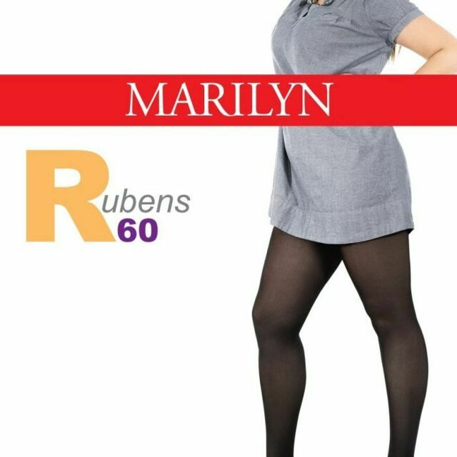 Punčochové kalhoty Marilyn Rubens 60 DEN - Marilyn - 2-S - čokoládová