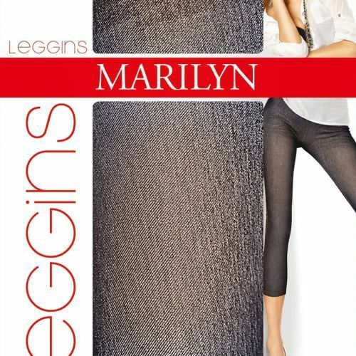 Dámské legíny Legginsy Shady Jeans - Marilyn - S/M - modrá