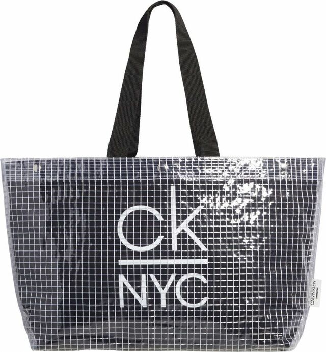 Plážová taška K90KW00005-BEH černá - Calvin Klein - uni - černá