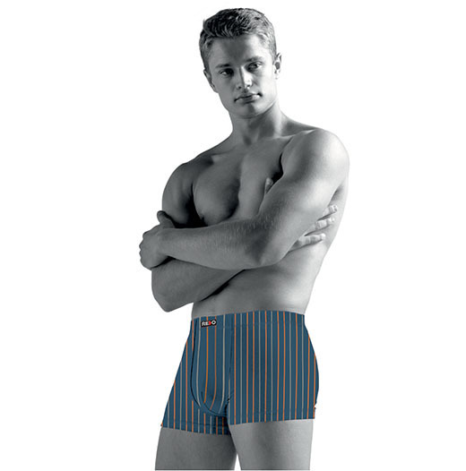 Boxerky MBE-285 - Redo - XL - tmavě modrá/proužky