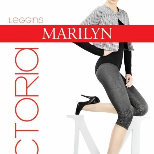 Dámské legíny Victoria 80 DEN - Marilyn - S/M - černá