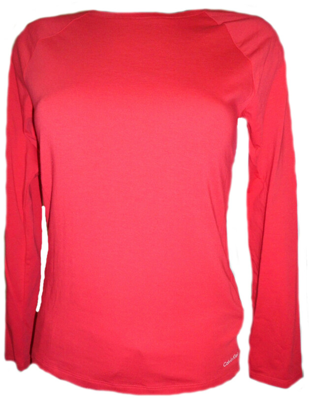Dámské triko DR QS5320E - Calvin Klein - L - červená