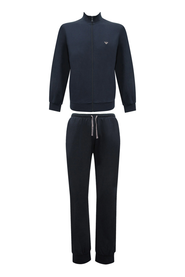 Pánské pyžamo 111795 CC570 00135 modrá - Emporio Armani - S - modrá