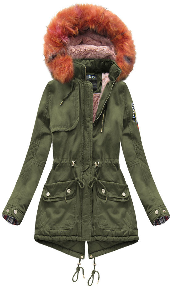 Army dámská zimní bunda (K5002) - S (36) - army