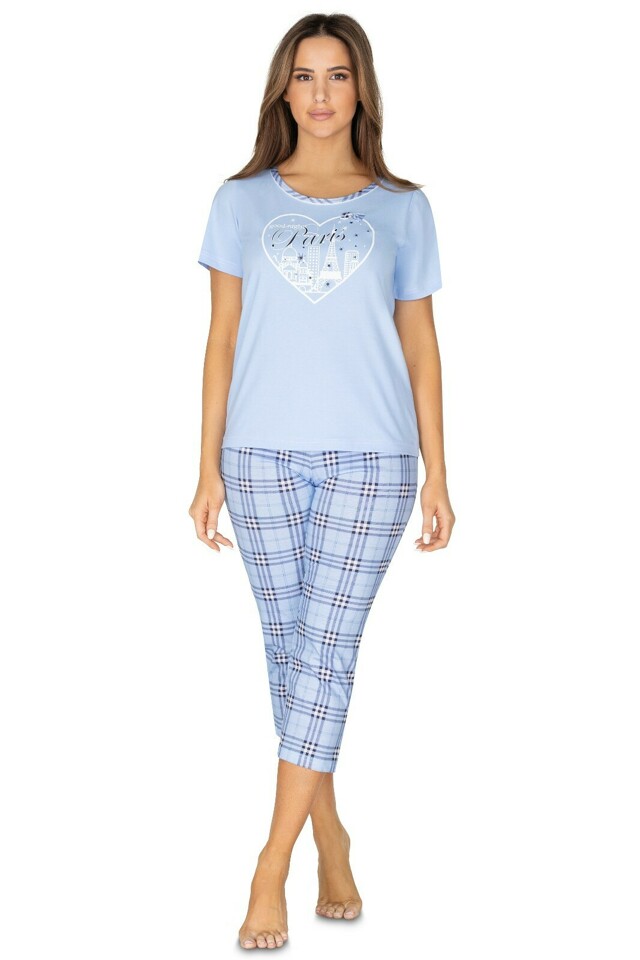 Dámské pyžamo Regina 991 kr/r M-XL - M - béžová