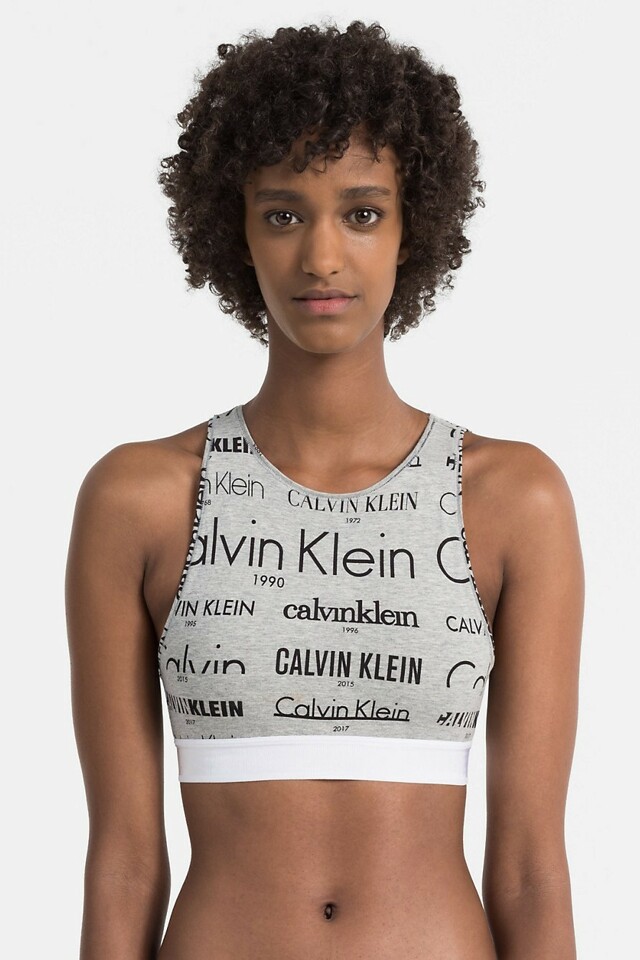 Podprsenka sportovní Bralette Modern Cotton QF4056E - Calvin Klein