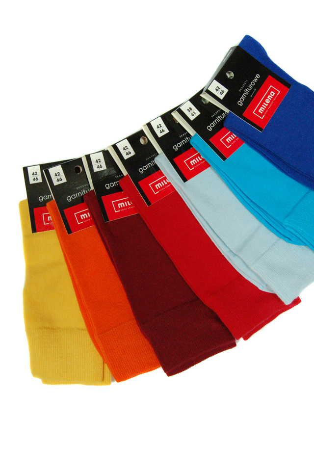 Pánské ponožky k obleku - SMÍŠENÉ VELIKOSTI - směs barev